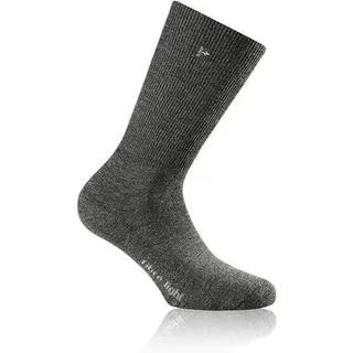 ROHNER Socken fibre light supeR, Größe 48-50 in Schwarz anthrazit