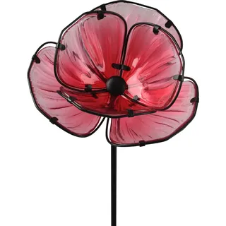 Kaemingk Gartenstecker Blume 91 cm Rosa