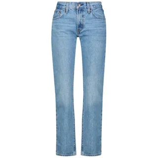Levi's® 5-Pocket-Jeans Damen Jeans MIDDY Straight Fit (1-tlg) blau 25/31