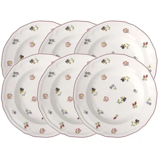 Villeroy & Boch Suppenteller 23 cm weiß 6er Set
