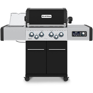 Broil King REGAL Q 490 IR Gasgrill - Smart Grill mit iQue Intelligent Barbecue inkl. Drehspieß und Infrarot-Seitenbrenner
