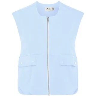 ICHI Kurzmantel blau M