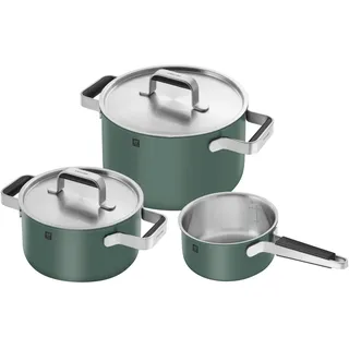Zwilling Pure Kochtopfset 3-teilig - Grün,
