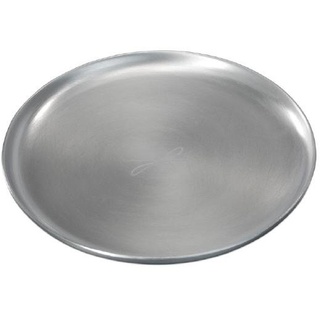 Kerzenteller rund Silber Alu "fein-matt" Ø 150 mm