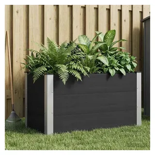 vidaXL Hochbeet 100 x 50 x 54 cm Schwarz