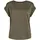 VIELLETTE S/S Satin TOP NOOS Grün 38
