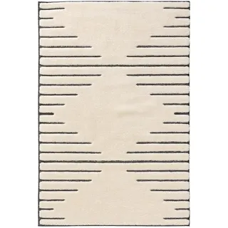 benuta basic Berber-Stil Teppich Elvy Cream/Grau 160x230 cm