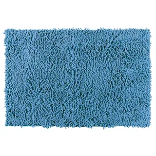 Wenko Chenille 50 x 80 cm ocean blue