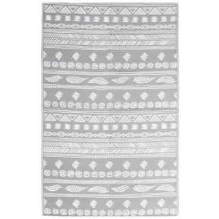 vidaXL Outdoor-Teppich Grau 160x230 cm PP