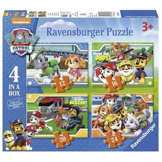 Paw Patrol Puzzle 4in1