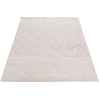 Teppich SEHRAZAT "Luxury 6700" Teppiche Gr. B/L: 200 cm x 290 cm, 13 mm, 1 St., beige Esszimmerteppiche