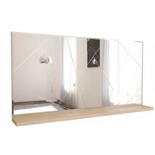 ibonto Wandspiegel 120 x 60 cm Transparent