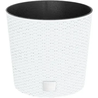 vidaXL Pflanzkübel 15 x 15,3 cm Weiß