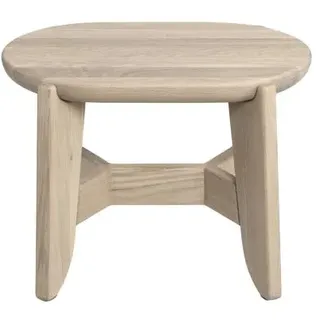 BLOMUS Tritthocker -ELI- Farbton Holz, Höhe 30 cm