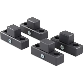 babybay Verbindungsbacken zum Laufstall passend für Modell Original, Midi, Mini, Maxi und Boxspring, schiefergrau lackiert