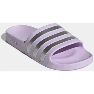 adidas Adilette Aqua Ice Lavender / Matte Silver / Matte Silver 40 1/2
