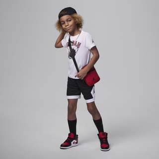 Jordan Hoop Styles 2-teiliges Shorts-Set für jüngere Kinder - Schwarz, 5