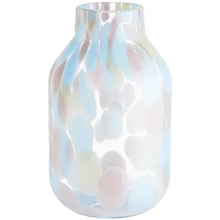 BUTLERS Blumenvase Glas - Confetti - Zylindrisch