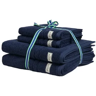 GANT Premium Towel Handtuchset 4-tlg. blau