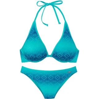 BUFFALO Bügel-Bikini Damen blau-türkis Gr.36 Cup C