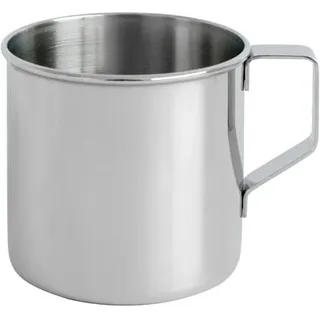 Basic Nature Edelstahlbecher 0,4 l Grau