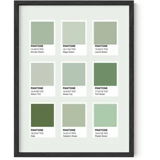 HAUS AND HUES Grüne Raumdekoration, ästhetisch – von Green Wanddekoration, Wohnheim, Wanddekoration, Salbeigrün, ästhetische Poster für Schlafzimmer, grüne Wandkunst, dunkelgrün, Raumdekoration,