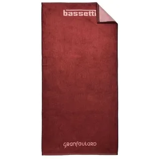 Bassetti Handtuch, Baumwolle, Terrakotta, 50x100 cm