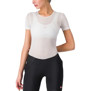 Castelli Pro Mesh Kurzarm-Unterhemd Weiß M