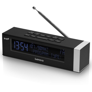 Lenco CR-630BK - Stereo DAB+/FM Radiowecker