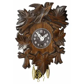 Trenkle Pendeluhr 20 cm 1-Tag-Federzugwerk braun
