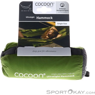 Cocoon Ultralight Hammock Hängematte-Grün-One Size