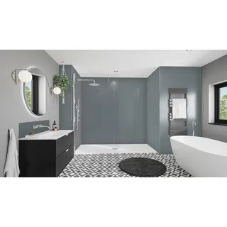 wetwall Wandpaneel Alloy Malibu Grey/Storm Blue