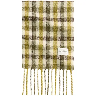 Schal MARC O'POLO "aus Wolle-Alpakawolle-Mix", Damen, bunt (medium grün), Obermaterial: 40% Schurwolle, 40% Alpaka, 20% Polyamid, Modetücher Schal