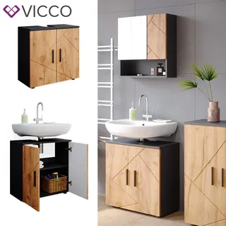 Vicco Waschbeckenunterschrank Irma 30 x 59 x 30 cm Weiß