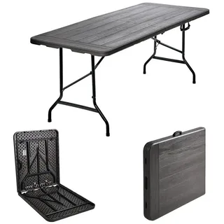 Trutzholm Buffettisch Klapptisch 180 x 75 x 74 cm grau