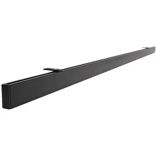 deco-raum Vorhangstange eckig 1-läufig Ø 0 mm 80 cm Schwarz