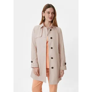 comma Trenchcoat Outdoor-Mantel Taillierter Trenchcoat mit Bindegürtel beige 34 EU