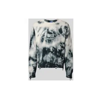 Relaxed Fit Pullover aus reiner Baumwolle Modell 'SESTROY', Black, XL