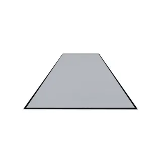 Schmutzfangmatte Colorstar, hellgrau, waschbar, glatter Rücken 7460150200150-C02 , Maße (B x T): 150 x 200 cm