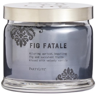 Kerzenglas mit 3 Dochten, Diabolische Feige – Partylite – Fig Fatale