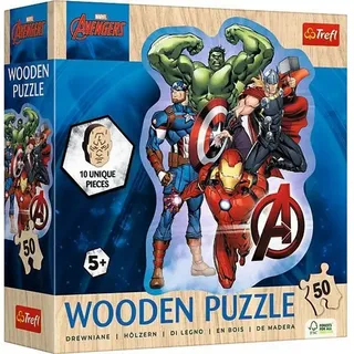 Trefl Holz Puzzle Junior 50 - Avengers