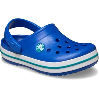 Crocs Toddler Crocband Clog Blue Bolt/Turbo Teal 30