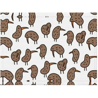 PHAYAH Kiwi-Vogel-Decke mit niedlichem Muster, Klimaanlage, Decke für Sofa, Bett, Stuhl, Schlafzimmer, Geschenk, Reisen, Wohnzimmer, 101,6 x 76,2 cm