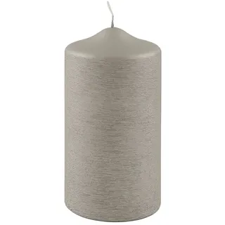 Fink Duftkerze Fink Kerze CANDLE DH 8x15 cm grau Duftkerze Candle grau