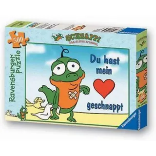 Ravensburger Puzzle Schnappi Du hast mein Herz geschnappt, 500 Teile