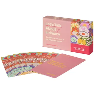 Sinful Let's Talk About Intimacy Spiel - Bunt