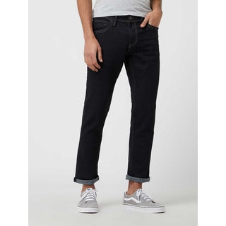Regular Slim Fit Jeans mit Stretch-Anteil Modell 'Josh', Mittelgrau, 36/32