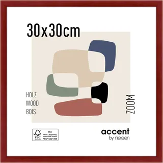 Nielsen Zoom Holz Rot 30x30 cm 1 St.