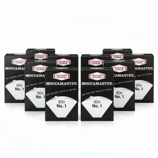10 x MOCCAMASTER - Filtertüten Cup One No.1 Technivorm (85090)