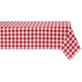 DII Tischdecke, 100% Baumwolle, kariert, 60 x 84 cm, Rot